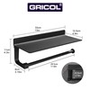 Gricol Kitchen Roll Holder Wall Mount for Paper Rolls Kitchen