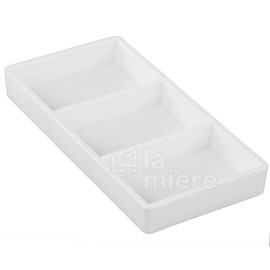 LA MIERE White Drawer Organizer Instrument Tray Holder Dental Drawer Organizer #17