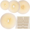 Teenitor Hair Bun Shaper Set with Extra-large, Large, Medium, Small