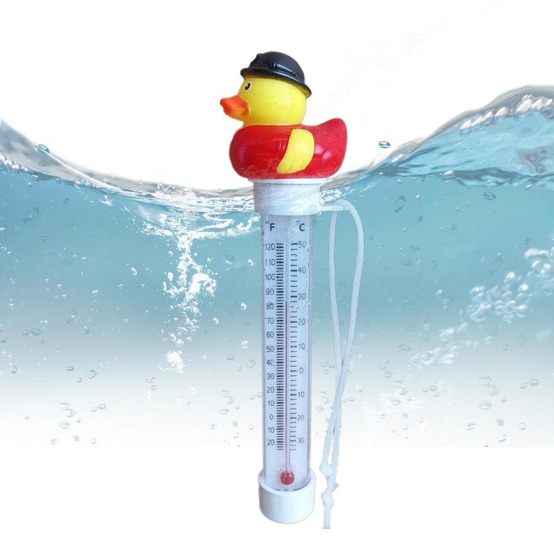 Pool Thermometers Floating Easy Read,Duck Thermometers for Water Temperature |