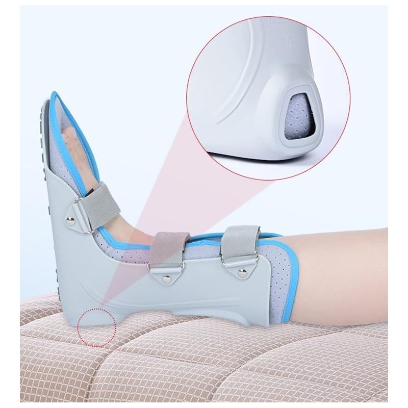 RousuCare Ankle Foot Orthosis Brace, Walking Boot, Adjustable Support with