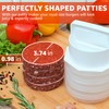 Mission Gallery Hamburger Press Patty Maker - 4 in1, Burger