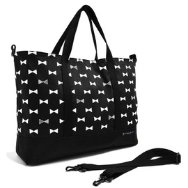 COLORFUL CANDY STYLE N0920400 Shoulder Bag with Gusset, Girls, Handbag, Picture Book Bag, Tote Bag, Shoulder, Large, Ribbon Silhouette