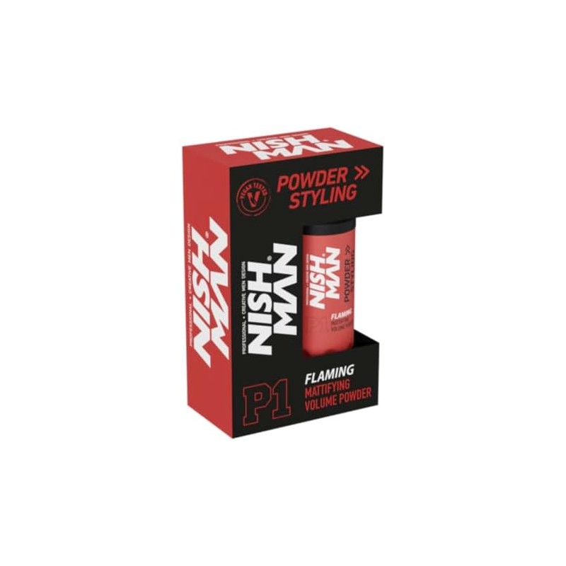 NISHMAN P1 Flaming Powder Styling - Mattifying Volume Powder -