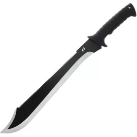 Schrade Decimate Black 3Cr13 Stainless Steel Sawback Machete 1182528