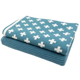 Ecovask Kitchen Towel Duo Organic Cotton, Tasman +