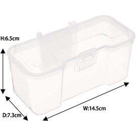 JEJ Astage Mini Case with Belt Hook, L (W x D x H): 5.7 x 2.9 x 2.6 inches (14.5 x 7.3 x 6.5 cm)