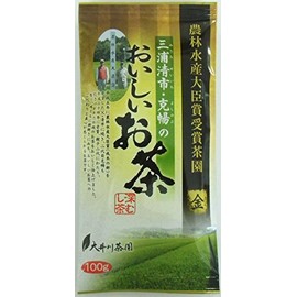 Oigawa Tea Garden Miura Kiyoichi Katsubu's Delicious Tea, Gold, 3.5 oz (100 g)