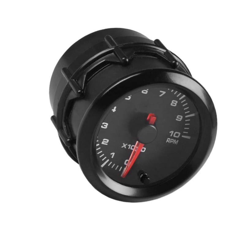ESUPPORT Universal Car 2 inch 52mm Pointer Tacho Tachometer Gauge