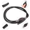 BARTOO Fuel Line Assembly,3/8in Nylon Braided Marine Fuel Hose Line