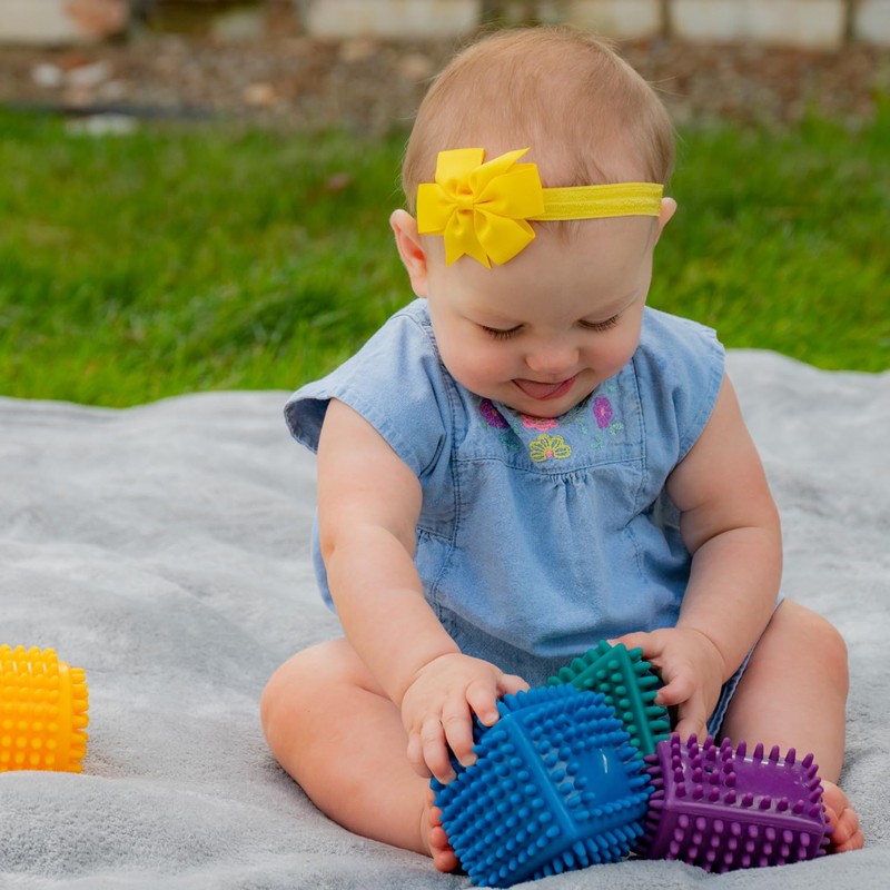 Hedstrom Infant Sensory Shapes, 6 Pack, Multi-Color