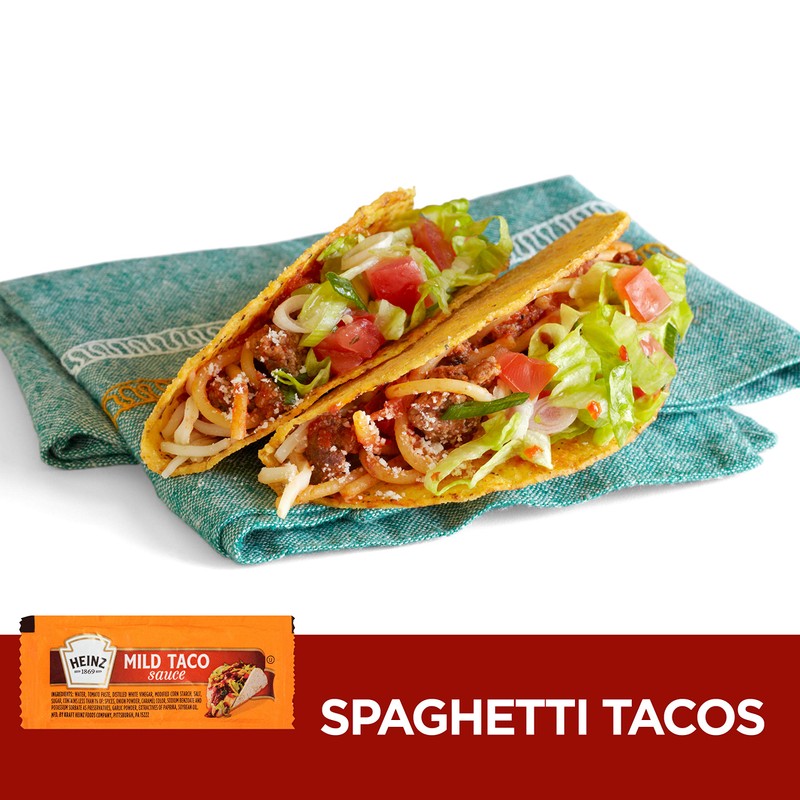 Heinz Mild Taco Sauce Single Serve Packet (0.3 oz Packets,