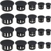 100Pcs Plastic Hole Plug Replacement Flush Type Hole Plugs Snap