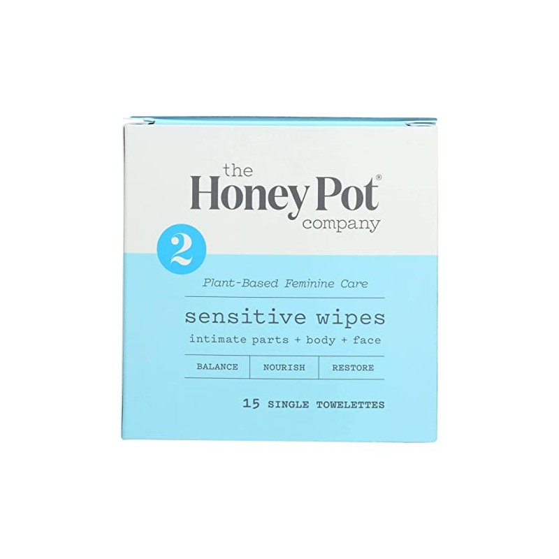 The Honey Pot - Wipes Intimate Nrml Indv - 15