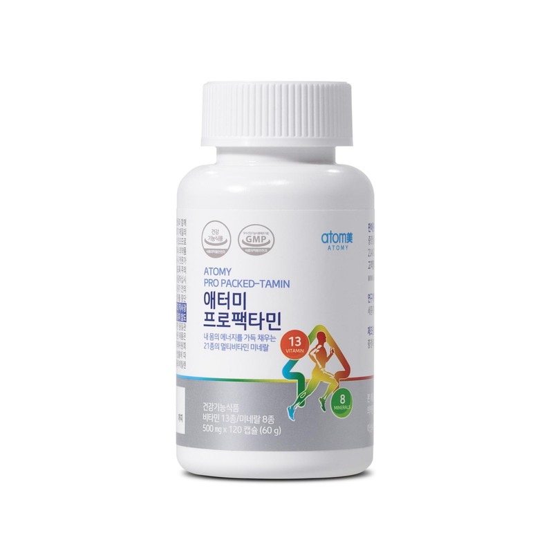 Atomy Profactamin 120 Capsules 2 Months’ Comprehensive Multivitamin Mineral /