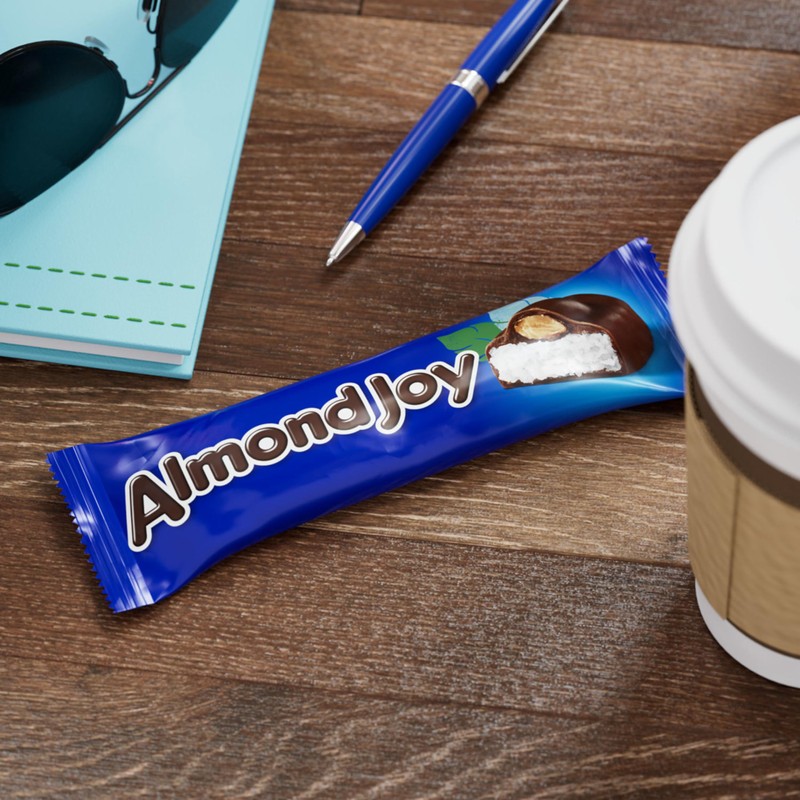 ALMOND JOY Coconut and Almond Chocolate Candy Bars, 1.61 oz