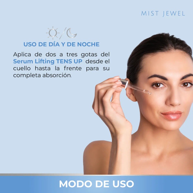 💆‍♀️✨ Smooth Skincare Facial Serum TENS’UP® – Instant Lifting &