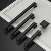 Asidrama 10 Pack Matte Black Kitchen Cabinet Knobs Drawer Cabinet