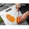 UFJEG Titanium Cutting Board for Kitchen, 15.3”×11” Large Size Cutting