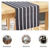 Encasa Table Runner for 8 Seat Dining Rooms, Roma Grey