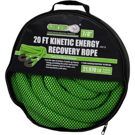 Grip 20 ft x 7/8 in Kinetic Energy Recovery Rope for Off Roading
