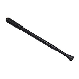 Soporte para cigarrillos de aluminio vintage de los años 20 para mujer, filtro de tubo largo para fumar, accesorios para disfraz de niña (negro)