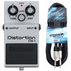 Boss Effect Device DS-1 -WH Distortion Pedal Limited Edition with