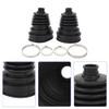 2pcs CV Joint Boot Kit, Universal Flexible Boots for Cars
