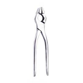 1Pcs 195mm Straight Nose Leather Plier, Labor Saving Leathercraft Leather Edge Adjustment Press Flatten Pliers Clamp for Wallets Handbags Bags