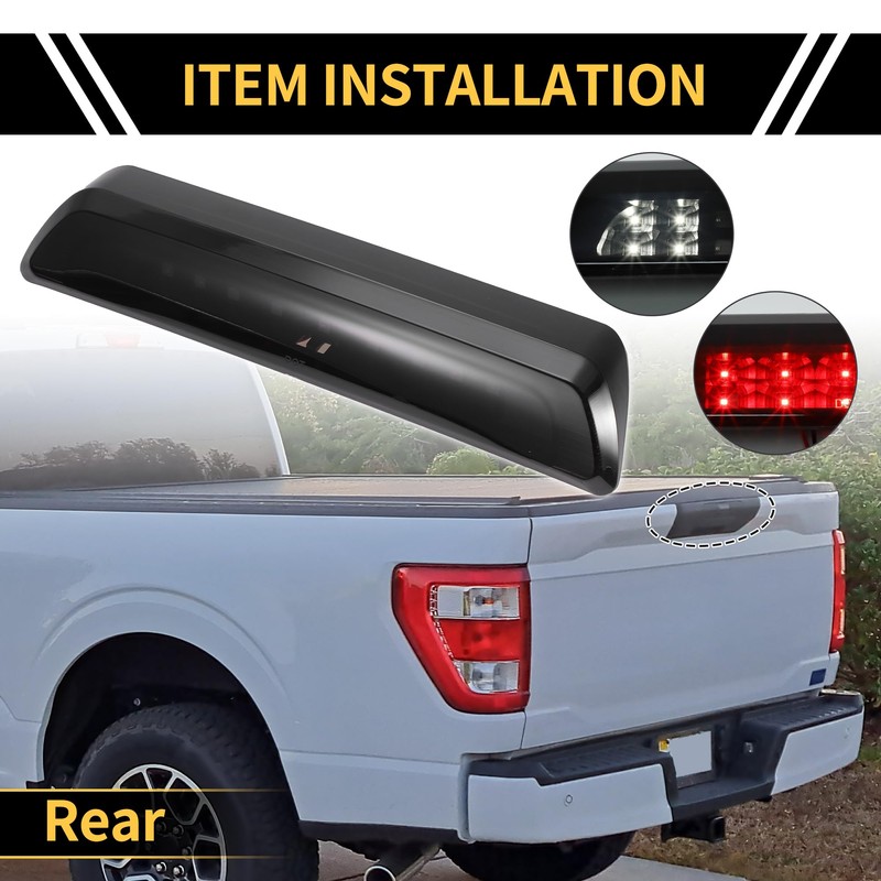 REPAIROCK LED Third Brake Light for Toyota Tundra 2007-2018 3rd