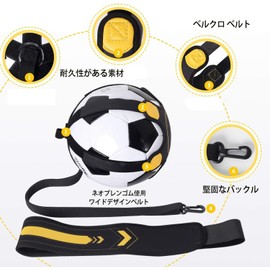 BOEN Soccer, Volleyball, Practice, Volleyball, Serve Spike, For Kids and Adults (Compatible with No. 4 and No. 5 Balls), Reinforced Straps for Increased Durability, Volleyball Equipment, Practice