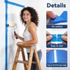 QFOUR Painters Tape 2 Inch Wide, 10 Rolls Blue Masking
