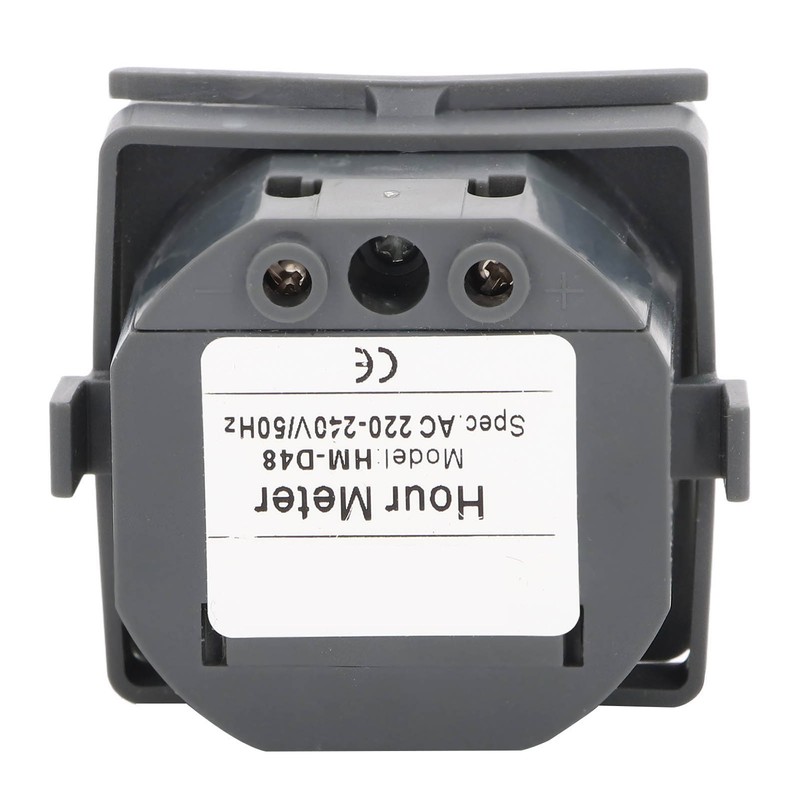 Hour Meter Digital Display Timer ABS Gauge 0‑999.99 Hours Timing