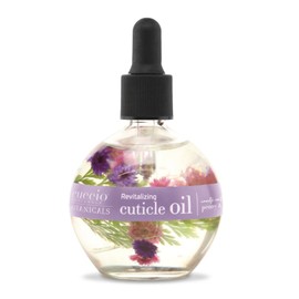 Cuccio Revitalizing Cuticle Oil 63ml, Nourishing Nail & Cuticle Treatment for Softer Hands, Hydrating & Repairing Cuticle Care with Violet & Peony