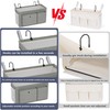 Edudif Bedside Caddy Bedside Organizer with Fixed Straps & Water