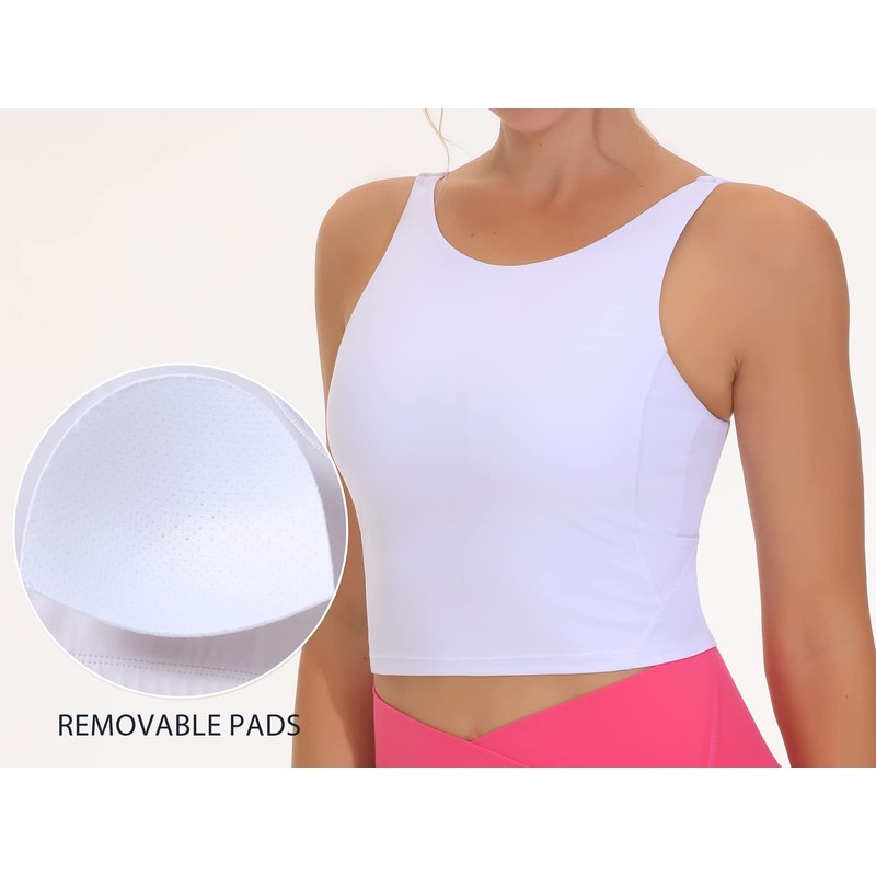 THE GYM PEOPLE - Brasier deportivo para mujer, sin mangas,