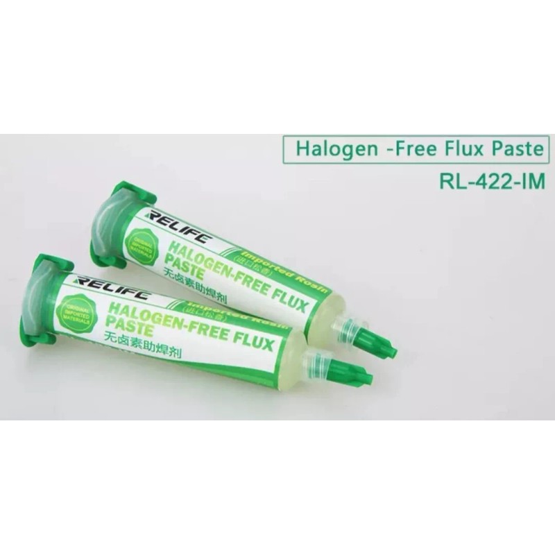 Relife RL-422-IM Flux, Halogen Free 10cc Tube Needle And Plunger