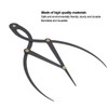 Eyebrow Ruler Multifunctional Stainless Steel 3 Point Positioning Ruler for