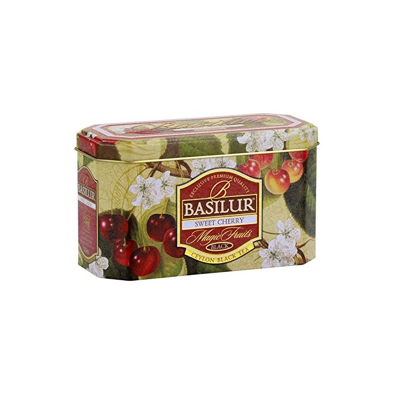 BASILUR TEA Tea Sweet Cherry 20TB Mother's Day Gift