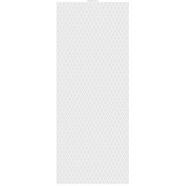 Windowpix 24 x 60 White Seamless Quatrefoil Design Frosted Window Film Privacy Static Cling Film UV Filtering Energy Saving