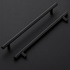 Ravinte Pack of 10 Black Furniture Handles, T Bar Handles