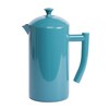 Frieling Double-Walled Stainless Steel French Press Coffee Maker, Lagoon Blue,