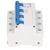 4P Miniature Circuit Breaker DIN Rail Mount Low Voltage Air