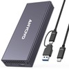 M.2 NVME SSD Enclosure, USB 3.2 Gen2x2 20Gbps Hard Drive