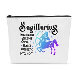 Sldpngo Women Gifts for Birthday Sagittarius Astronomy Constellations Witchy Make Up Bags Mothers Day Birthday Gift for Women Friends Sagittarius Cosmetics Bag Pouch
