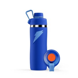 Gatorade | Overtime Stainless Steel Bottle | Screw Cap 22oz - Color: Blue, Quantity: 1