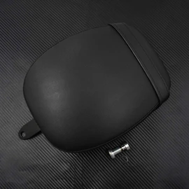 HDBUBALUS Motorcycle Rear Seat Pelion Pad Seat with Belt Fits Harley XL1200V XL1200X 10-15
