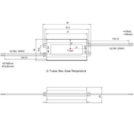 WITTKOWARE APV-8-5 Constant Voltage LED Driver, 7W, 5V, 1.4A