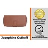 Josephine Osthoff Bremen Compact Genuine Leather Wallet with RFID Protection,