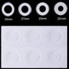 Osuter Coin Capsules Storage Plastic Coin Holder with Storage Box